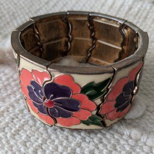 Floral Fashion Stretch Bracelet